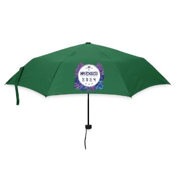 Mexiko 2024 - Regenschirm (klein) - Flaschengrün - Vorne