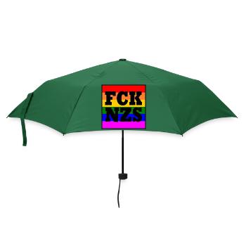 Fck afd - Regenschirm (klein) - Flaschengrün - Vorne