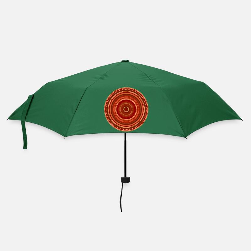 Mandala - Umbrella (small) - bottlegreen