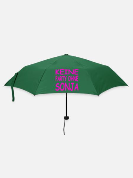 Sonja - Regenschirm (klein) - Flaschengrün
