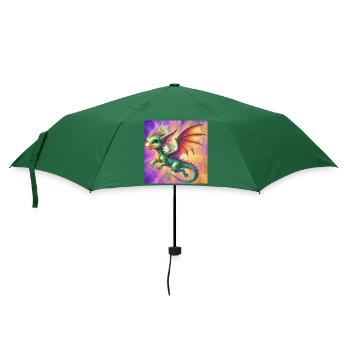 dragon - Umbrella (small) - bottlegreen - Front