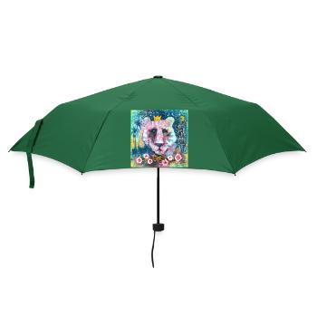 Der Duft von Rosen - Regenschirm (klein) - Flaschengrün - Vorne