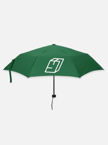 Gliederungsbuchstabe Y - Regenschirm (klein) - Flaschengrün