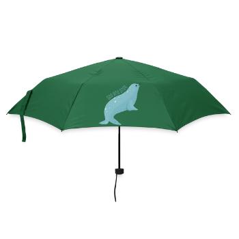 Meerestiere - Regenschirm (klein) - Flaschengrün - Vorne