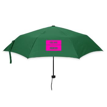 ich bin böse - Regenschirm (klein) - Flaschengrün - Vorne
