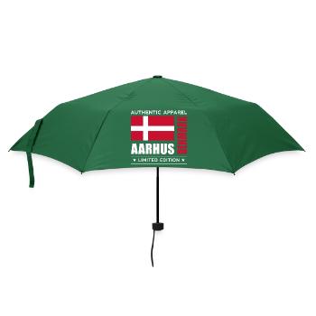 Aarhus - Regenschirm (klein) - Flaschengrün - Vorne