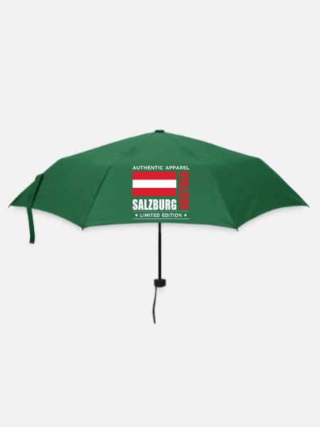 Austria - Regenschirm (klein) - Flaschengrün