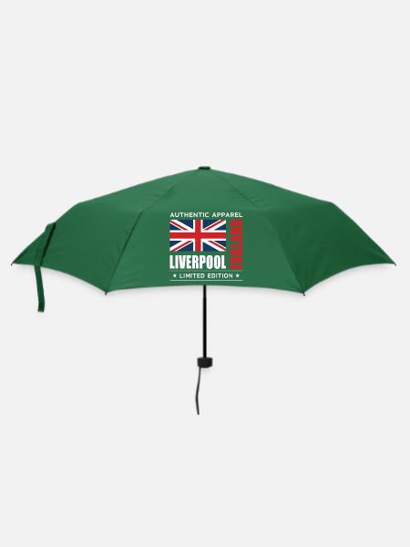 Liverpool - Regenschirm (klein) - Flaschengrün