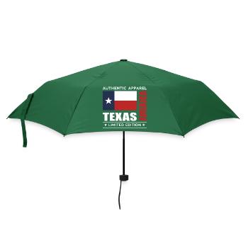 Texas - Regenschirm (klein) - Flaschengrün - Vorne