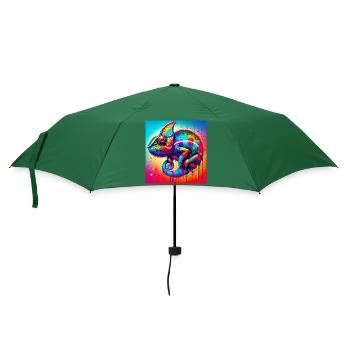 chameleon - Umbrella (small) - bottlegreen - Front
