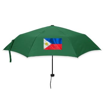 Philippines Collection 'by nikkkooo - Regenschirm (klein) - Flaschengrün - Vorne