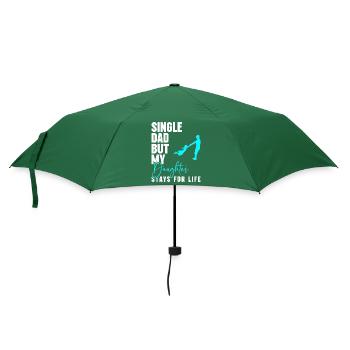 Solo Beziehung Humor - Regenschirm (klein) - Flaschengrün - Vorne