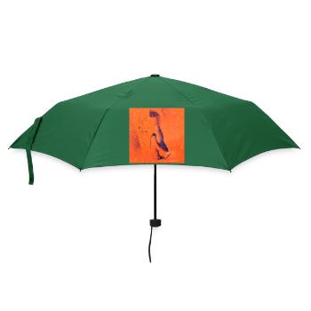 Let's fall in Love - Regenschirm (klein) - Flaschengrün - Vorne