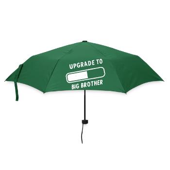 UPGRADE AUF BIG BROTHER - Regenschirm (klein) - Flaschengrün - Vorne
