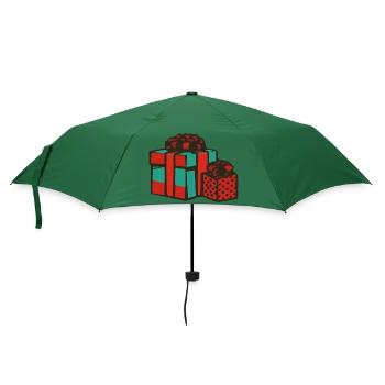 geschenke weihnachten - Regenschirm (klein) - Flaschengrün - Vorne