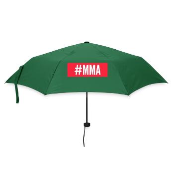 #MMA - Regenschirm (klein) - Flaschengrün - Vorne