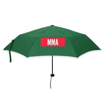 MMA - Regenschirm (klein) - Flaschengrün - Vorne