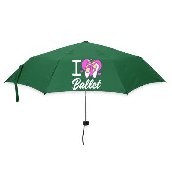 Ballett Ballett-Tänzerin - Regenschirm (klein) - Flaschengrün - Vorne