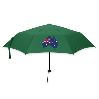 Australien - Regenschirm (klein) - Flaschengrün - Vorne