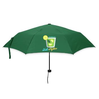 Hallo mojito - Regenschirm (klein) - Flaschengrün - Vorne
