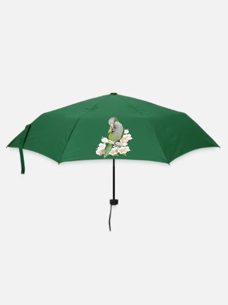 Argentinischer Sittich - Regenschirm (klein) - Flaschengrün