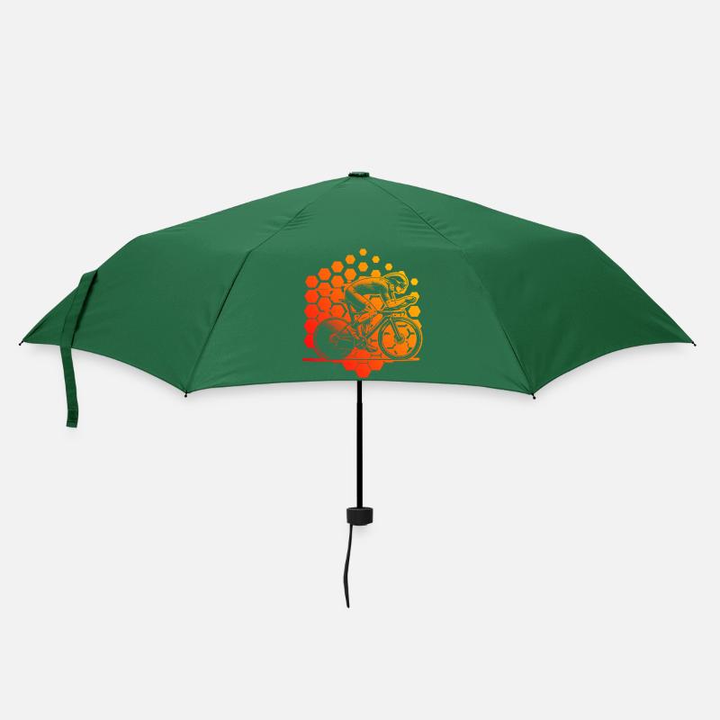 Conception de vélos de route à propulsion - Parapluie standard - vert bouteille