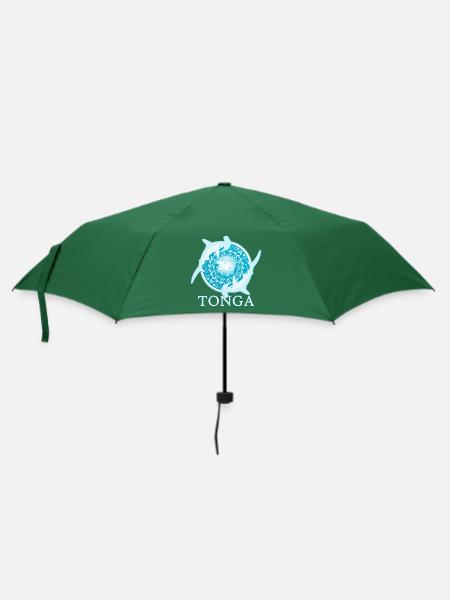 Hammerhaie Tonga Pride - Regenschirm (klein) - Flaschengrün