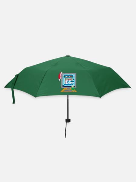 DIE LISTE - Regenschirm (klein) - Flaschengrün