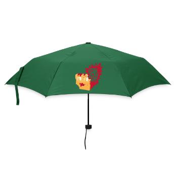 ..TOAST - Regenschirm (klein) - Flaschengrün - Vorne