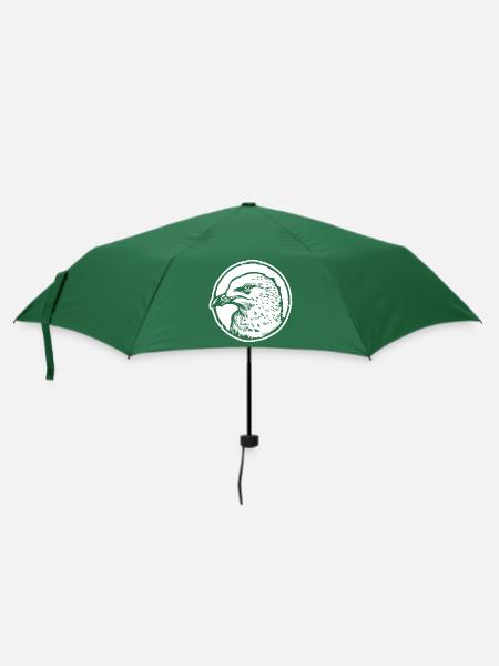Möwe - Regenschirm (klein) - Flaschengrün