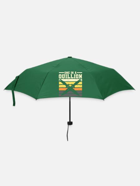 Messer sammeln - Regenschirm (klein) - Flaschengrün