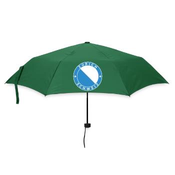 Zürich - Regenschirm (klein) - Flaschengrün - Vorne