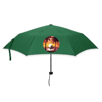 Oase Der Entspannung - Regenschirm (klein) - Flaschengrün - Vorne