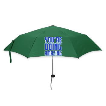 YOU'RE DOING AMAZING - Regenschirm (klein) - Flaschengrün - Vorne