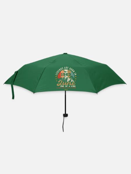 June 1963 Anniversary Juni 1963 Juni - Regenschirm (klein) - Flaschengrün