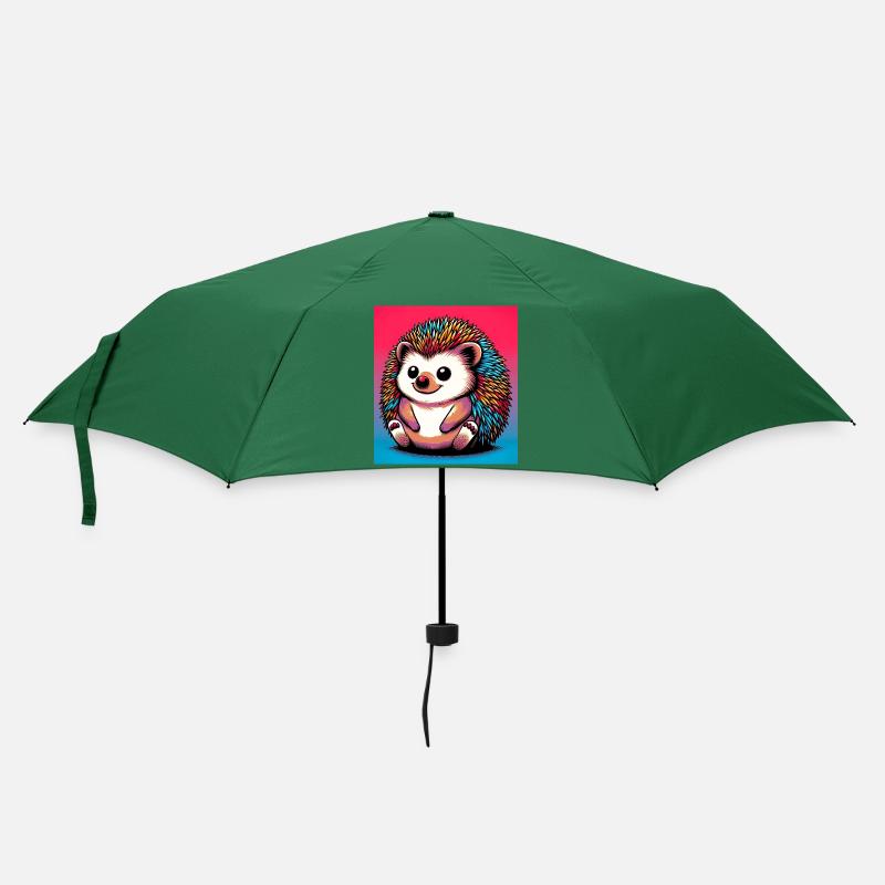 hérisson - Parapluie standard - vert bouteille