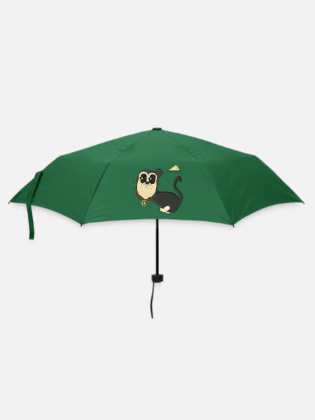 GEFALLEN - Regenschirm (klein) - Flaschengrün
