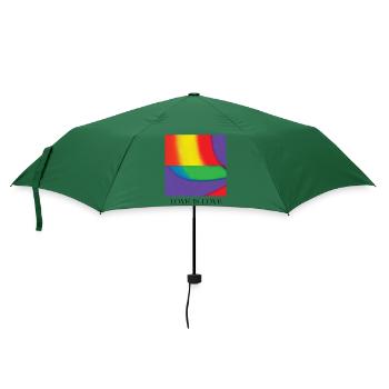 PRIDE - Regenschirm (klein) - Flaschengrün - Vorne
