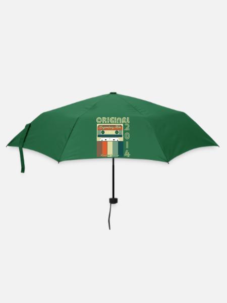 Legendäres Jubiläum 2014 - Regenschirm (klein) - Flaschengrün