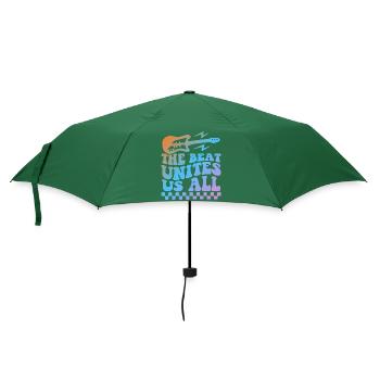 The Beat United Us All Music - Regenschirm (klein) - Flaschengrün - Vorne