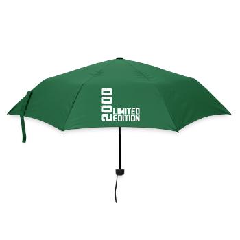 Legendär seit 2000 Geburtstagsgeschenk 2000 - Regenschirm (klein) - Flaschengrün - Vorne