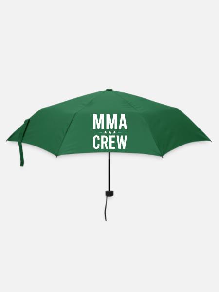 Mma Crew - Regenschirm (klein) - Flaschengrün
