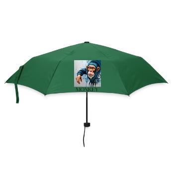 MONKEY - Regenschirm (klein) - Flaschengrün - Vorne