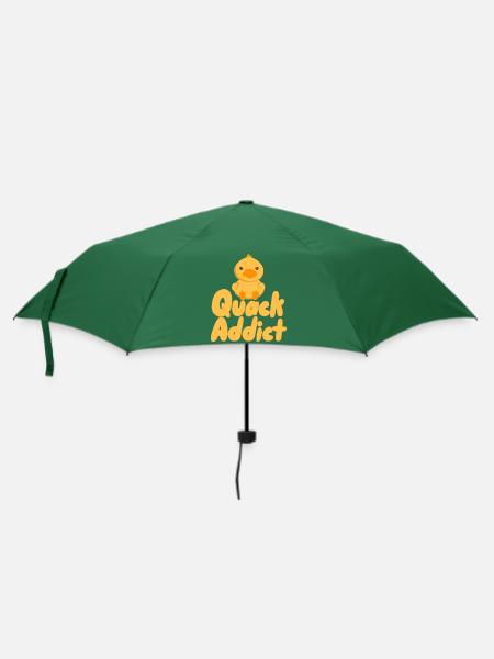 Quacksalber - Regenschirm (klein) - Flaschengrün