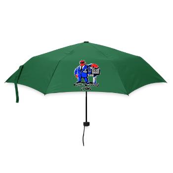 Keine Werbung Bodyguard - Regenschirm (klein) - Flaschengrün - Vorne