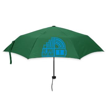 Schlecht my worst nightmare - Regenschirm (klein) - Flaschengrün - Vorne