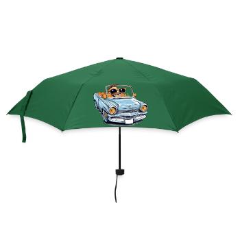 Marc im Cabrio - Regenschirm (klein) - Flaschengrün - Vorne