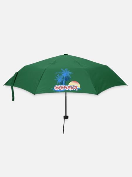 Strand Grenada - Regenschirm (klein) - Flaschengrün