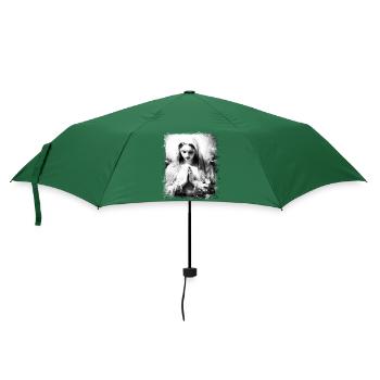 Heilige Maria Maria Madonna Mariana Jungfrau Maria Heilige - Regenschirm (klein) - Flaschengrün - Vorne