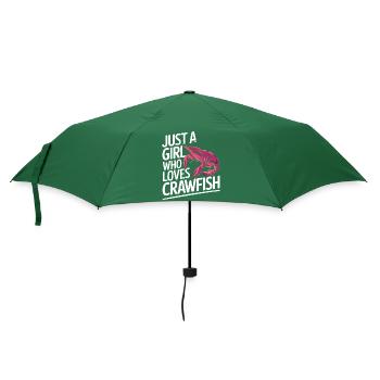 Langusten Krabben Garnelen Meeresfrüchte - Regenschirm (klein) - Flaschengrün - Vorne